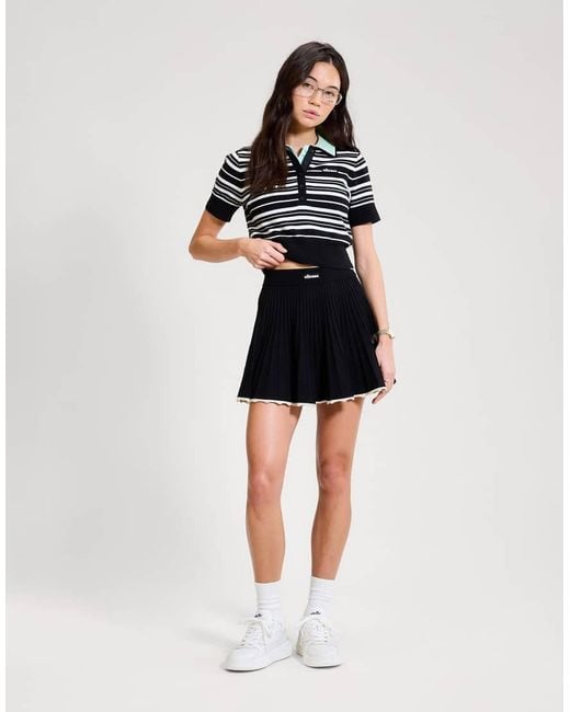 Ellesse Black The Tennis Polo