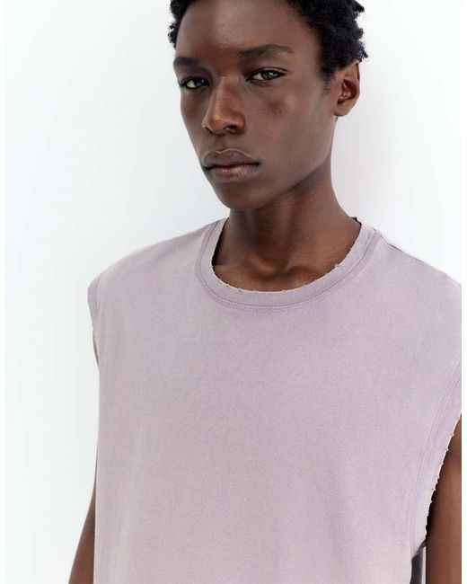 Canotta Lilla di Pull&Bear in Purple da Uomo