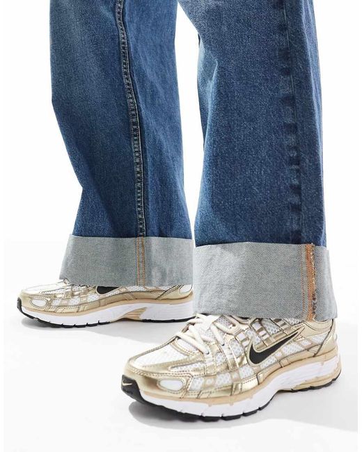 Nike Blue P-6000 Trainers