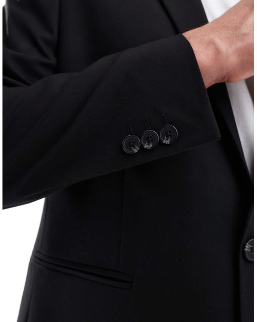 ASOS Blue Regular Suit Jacket for men