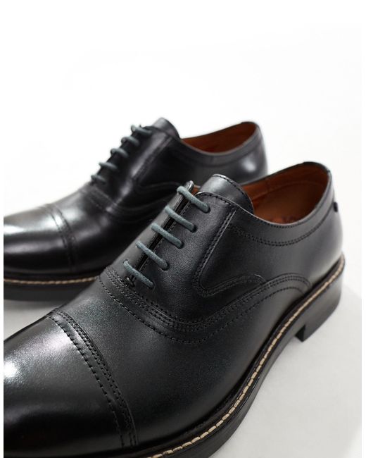Base London Black Tatton Shoe for men