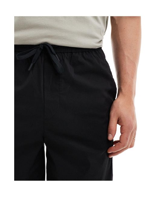 Pantalones cortos cargo s técnicos SELECTED de hombre de color Gray
