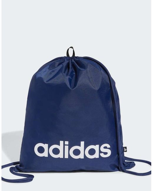 Adidas Linear in het Blue