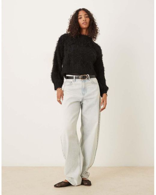 Glamorous Black Long Sleeve Jumper