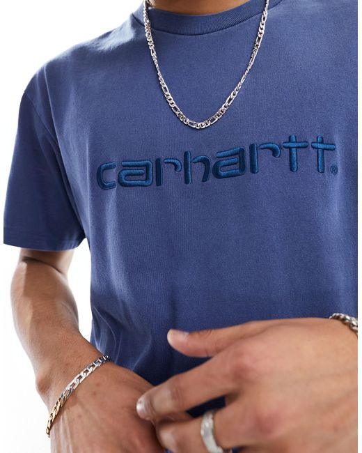 Carhartt Blue Duster T-shirt for men