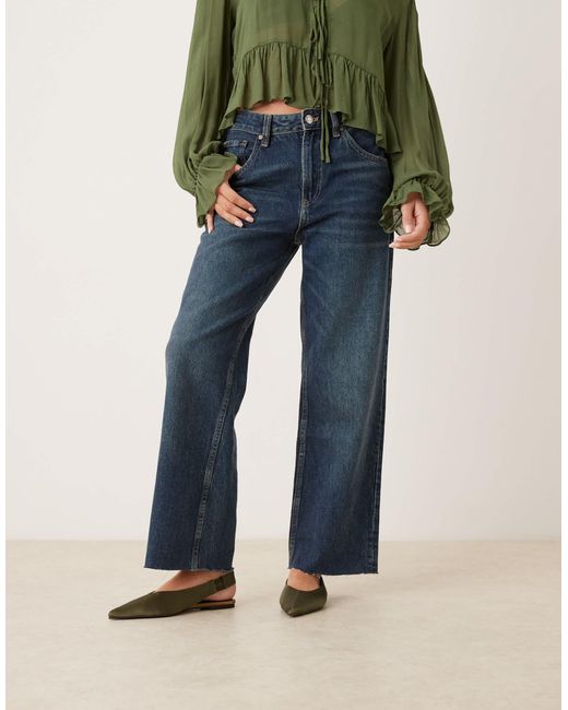 ASOS Blue Linford Slingback Ballets