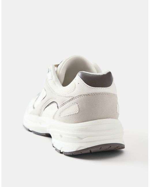 Pull&Bear White – sneaker