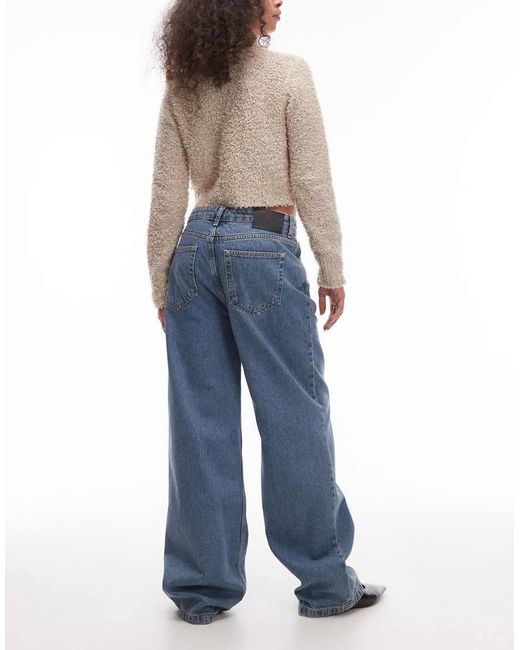 Mango Blue Capsule Loose Straight Leg Jeans