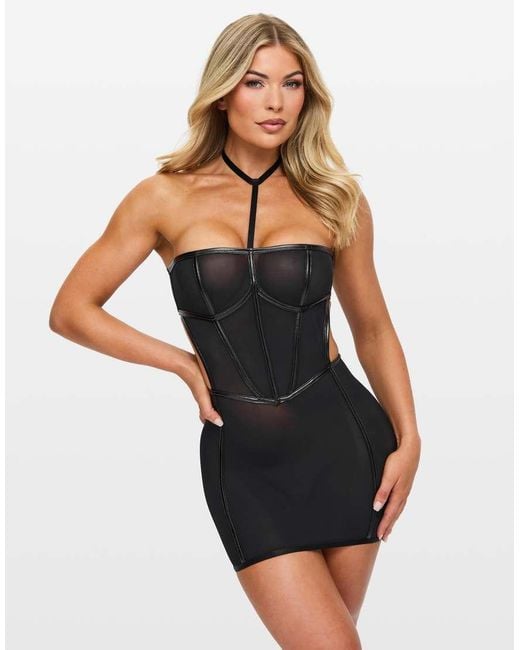 Ann Summers Black Dark Temptation Dress