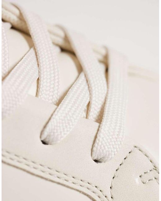 ASOS Natural Lace Up Trainers for men