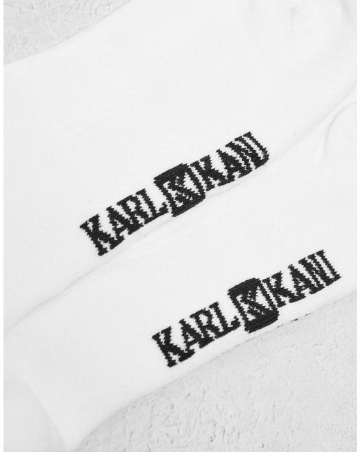 Karlkani – 3er-pack socken in White für Herren