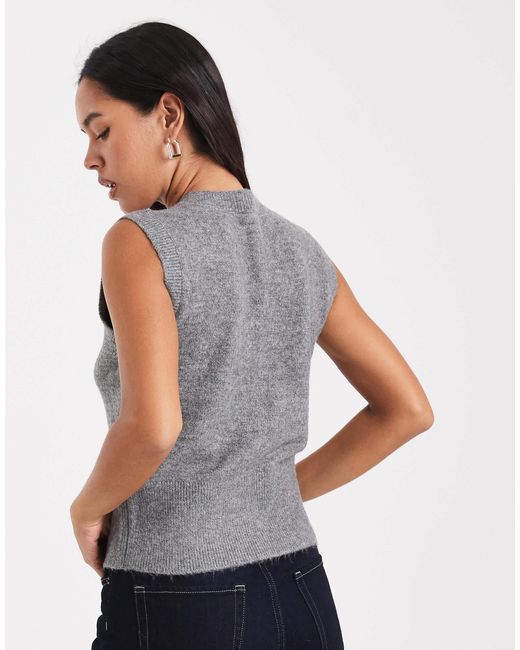 New Look Gray – strickpullunder