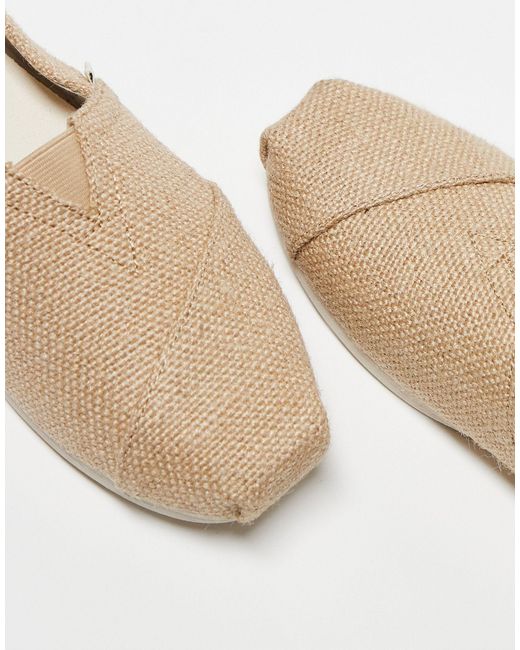 TOMS Natural Alpargata Espadrilles