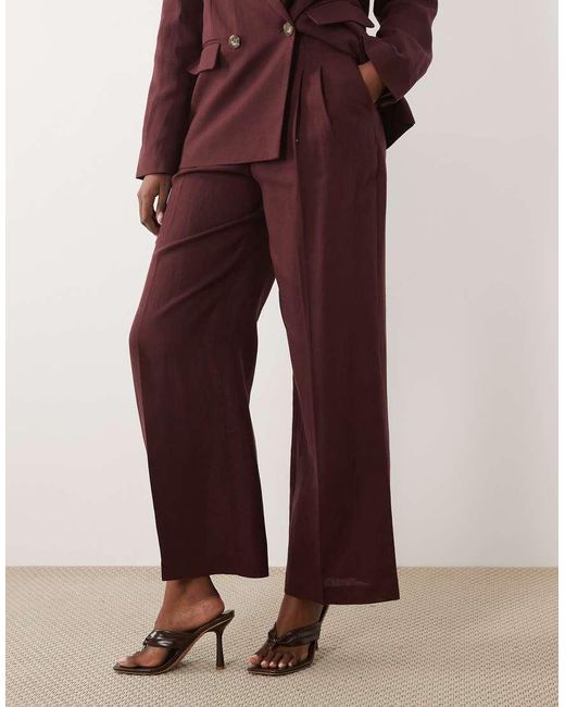 Nobody's Child Tailored Wide Leg Pants