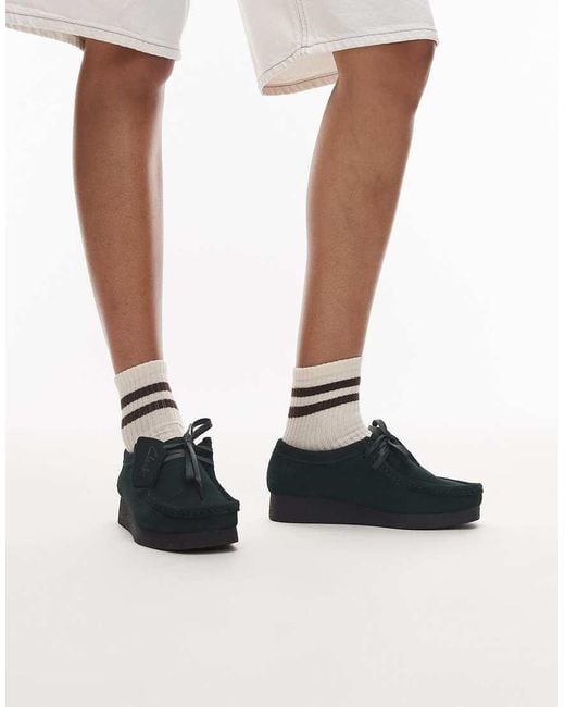 Clarks Black Wallabee Evosh Shoe