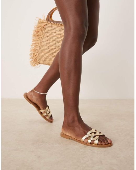 Sandali di Mango in Brown