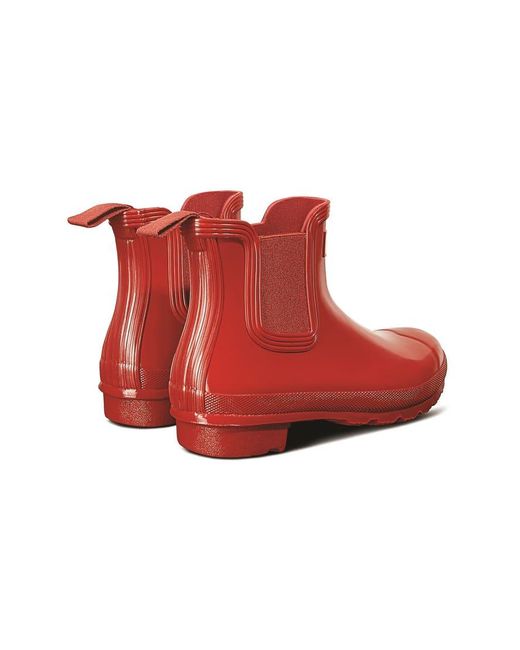 Hunter Red Original Chelsea Gloss