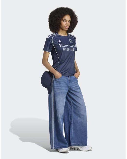 Real Madrid 25/26 di Adidas Originals in Blue