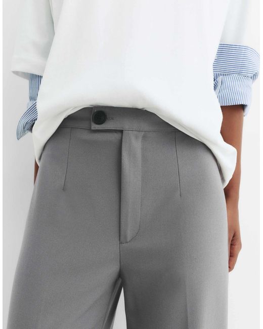 Pull&Bear White – elegante hose