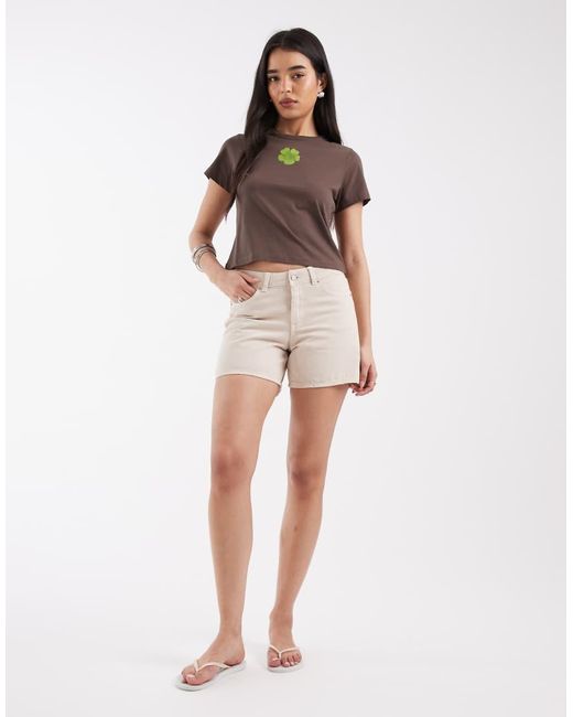 JJXX Natural Seville Loose Denim Shorts