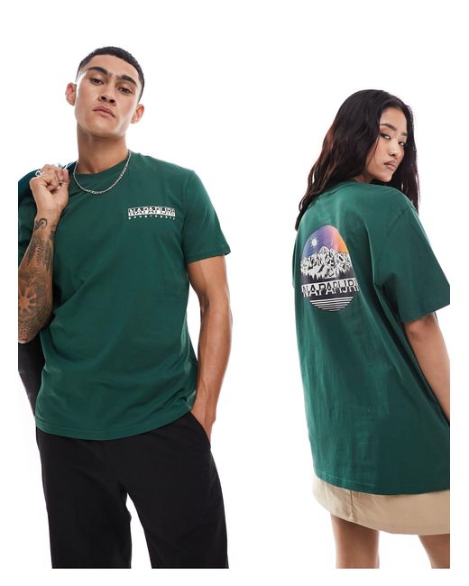 Napapijri Green – lahni – unisex-t-shirt