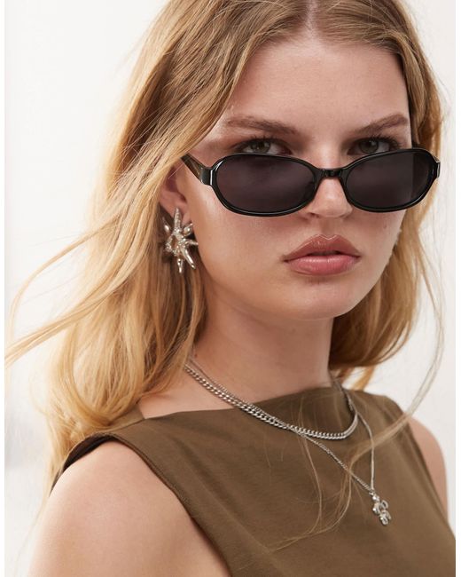 Lunettes Weekday en coloris Brown
