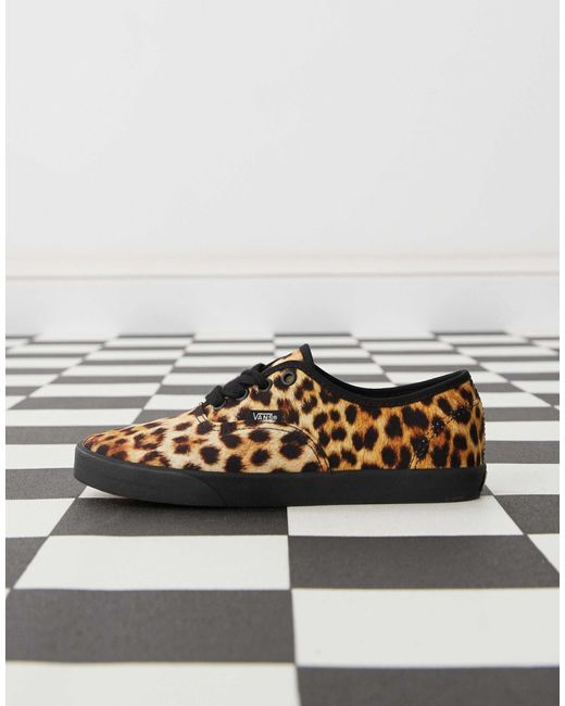 Vans Black Authentic Lowpro Sneakers