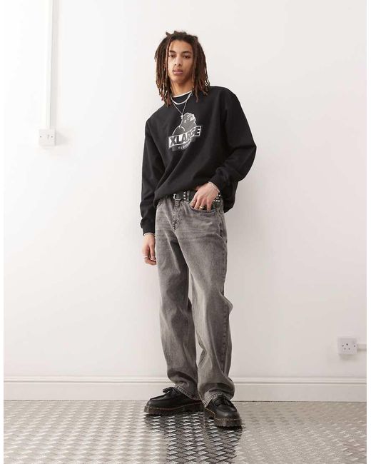 Xlarge Sweatshirt Met Schuin Og-Logo in het Black voor heren