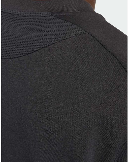Adidas Originals Gray Tiro Travel Crew Sweatshirt for men