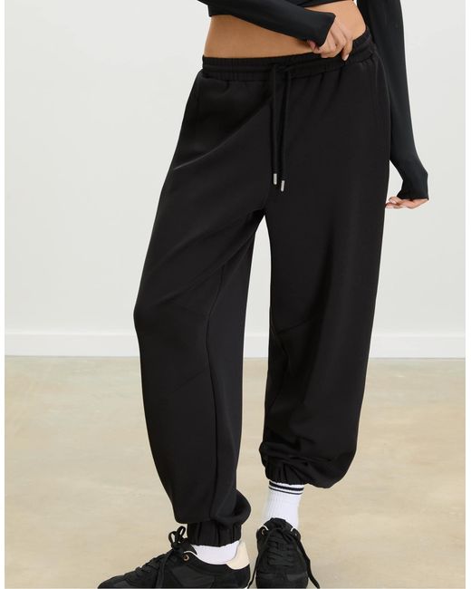 Stradivarius White – weiche, weite jogginghose