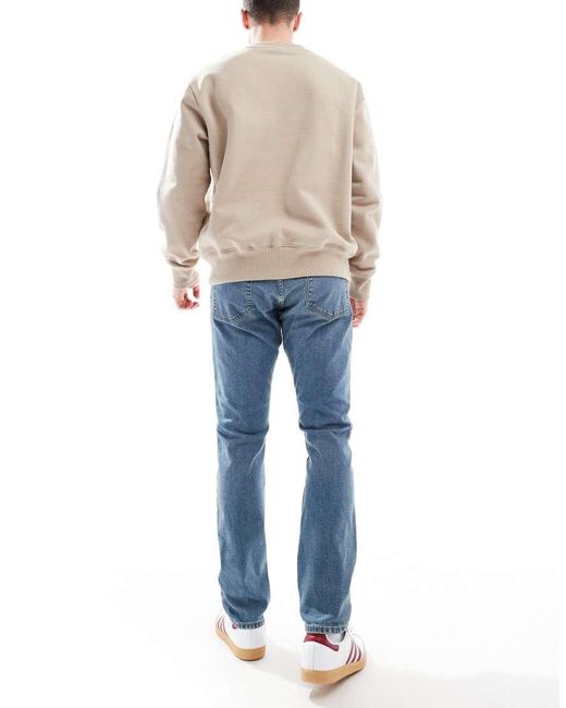 Polo Ralph Lauren Blue Sullivan Icon Logo Back Pocket Slim Fit Jeans for men