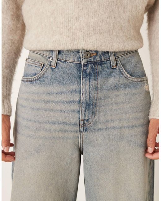 ASOS Natural Barrel Jeans for men