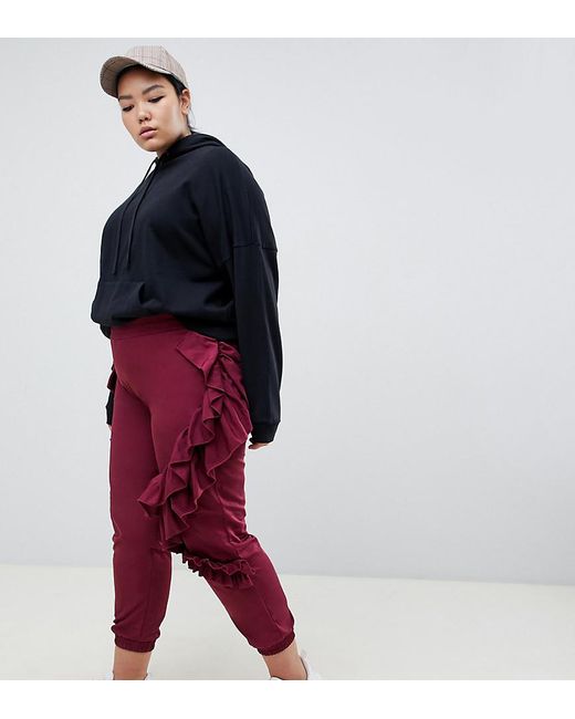 asos curve joggers