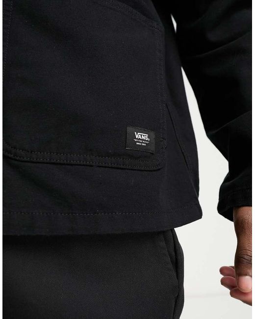 Vans Black Drill Chore Jacket for men