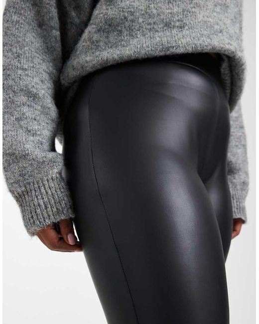 ONLY Black Coated leggings