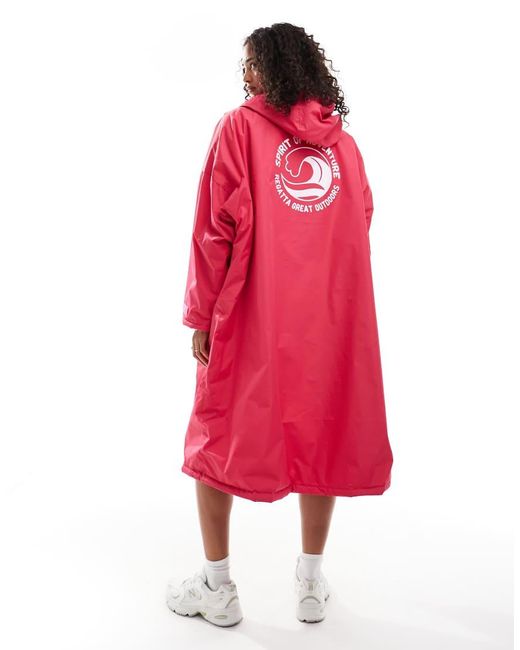 Regatta Red Adult Waterproof Robe