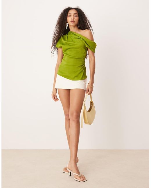 Blusa di Mango in Green