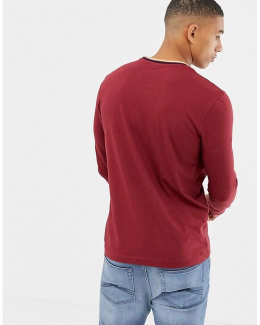 United Colors of Benetton Mens Maglia Girocollo Viscosa Long Sleeve Top