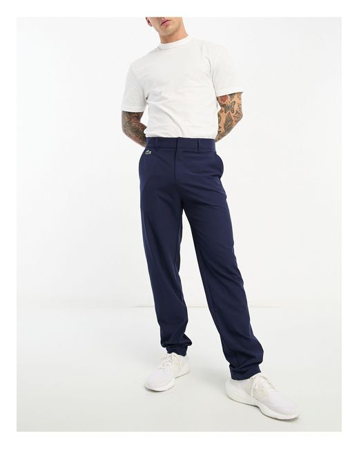 Pantalones Lacoste de hombre de color Blue
