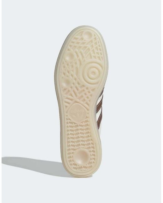 Adidas Originals White Handball Spezial Shoes for men