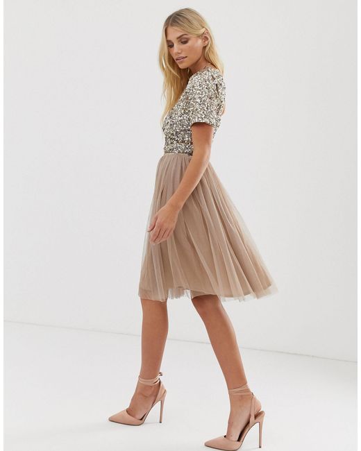 Lace and hot sale beads co ord