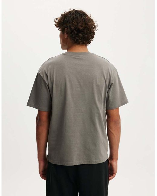 Cotton On Gray Everyday Fit T-Shirt for men