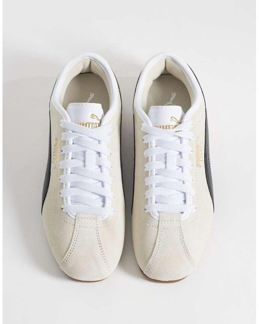 PUMA White Tackle Trainers