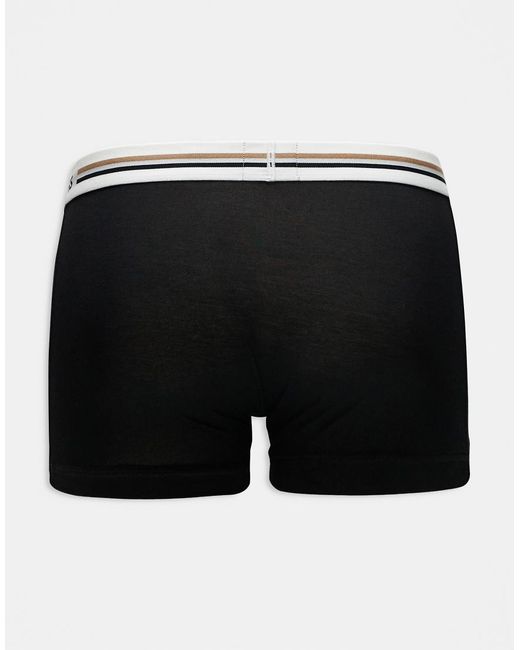 Boss Black 3 Pack Revive Trunks for men