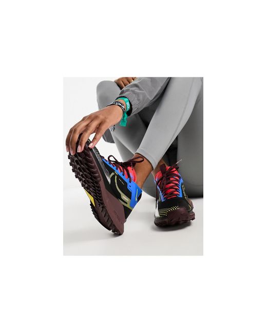React pegasus trail 4 gore-tex - sneakers nere e mix di colori primari di Nike in Gray