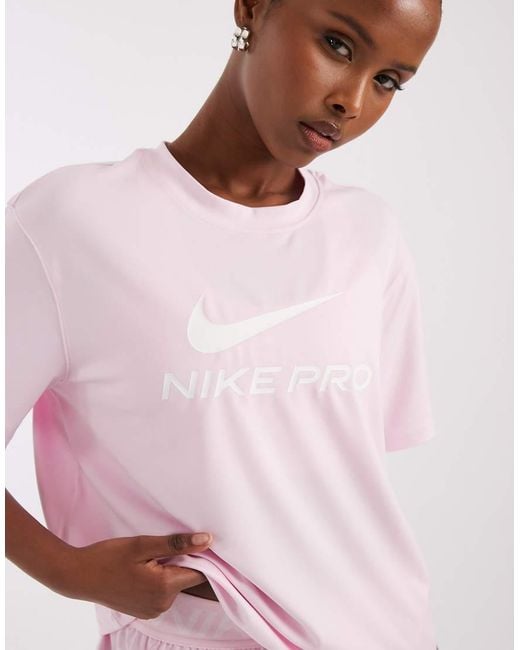 Nike Pink Pro Boxy T-shirt