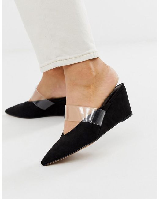 asos black mules