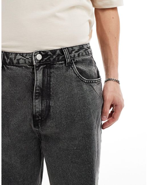 Reclaimed (vintage) Black – locker geschnittene unisex-jeans