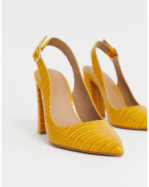 penley slingback high heels