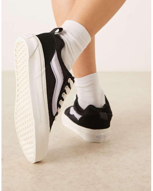 Vans Black Knu Skool Trainers